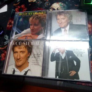 Rod Stewart CD Bundle  Greatest Hits + American Songbook Series
